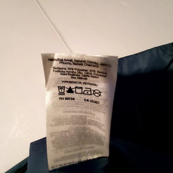 Columbia Mens Navy Full-Zip Lightweight Jacket Size S Water-Resistant - Picture 15 of 15